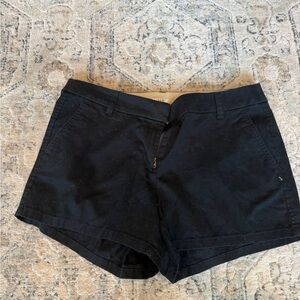 J. Crew Black Women's Tailored Cotton Shorts